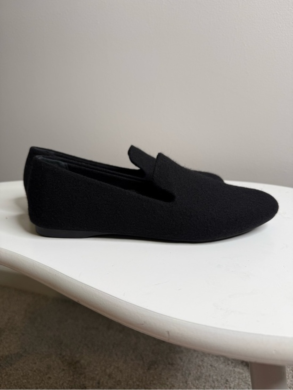 Birdies The Starling Wool Faux Fur Lined Slipper Loafer Flats size 8